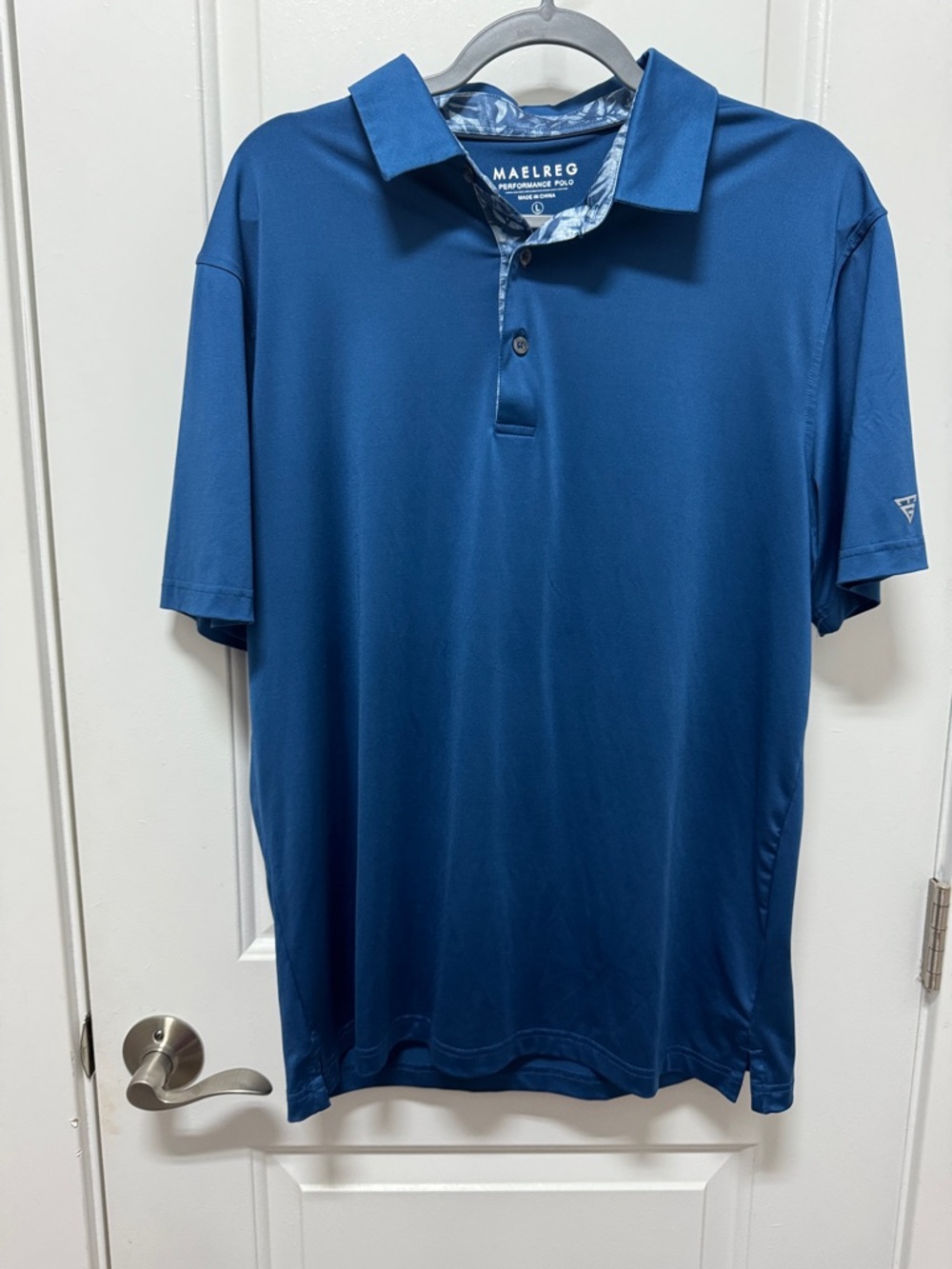 Men's Performance Polo Shirt - Blue
